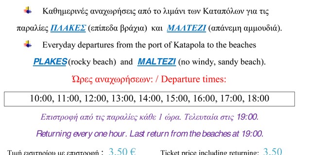 δρομολόγια